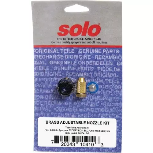 0610410p-solo-brass-adjustable-nozzle-kit 0610410P Solo Brass Adjustable Nozzle Kit