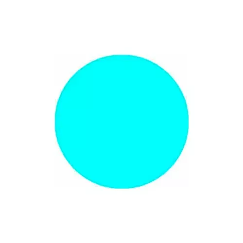 1-2-dia-round-paper-labels-light-blue-roll-500 1/2" Dia. Round Paper Labels, Light Blue, Roll of 500