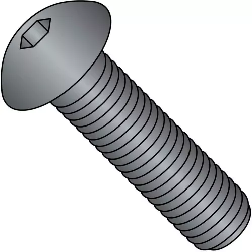 1-4-20-x-1-4-coarse-thread-button-head-socket-cap-screw-plain-pkg-100 1/4-20 x 1/4 Coarse Thread Button Head Socket Cap Screw - Plain - Pkg of 100