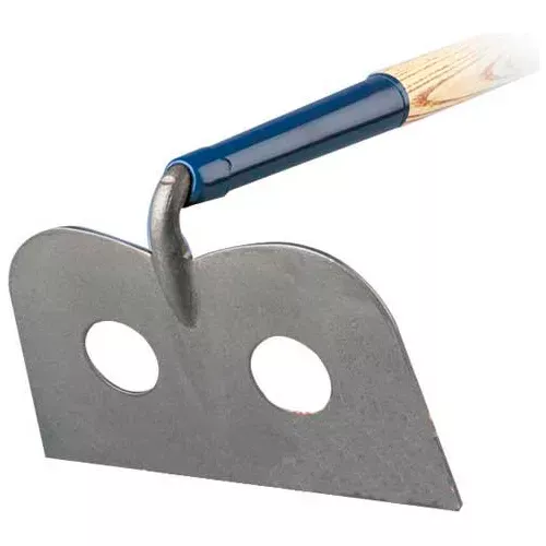 10" Mortar Hoe, 66" Wood Handle