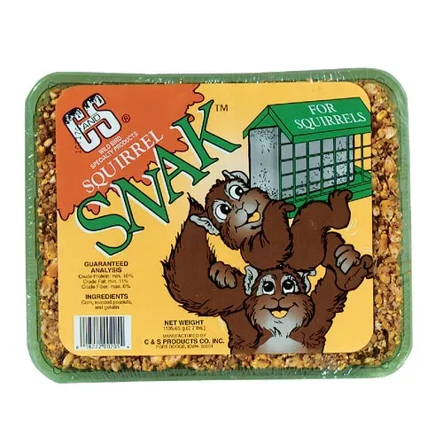 100214205-c-s-squirrel-food-snack-cake 100214205 C&S Squirrel Food Snack Cake