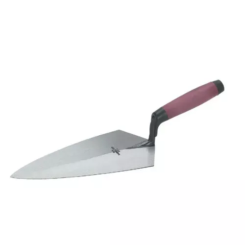 10109-marshalltown-durasoft-handle-philadelphia-brick-trowel 10109 Marshalltown Durasoft Handle Philadelphia Brick Trowel