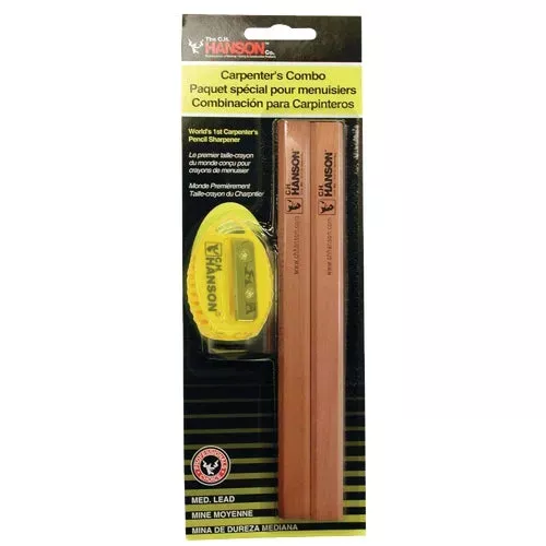 10216 CH Hanson Carpenter Combo Pencil And Sharpener