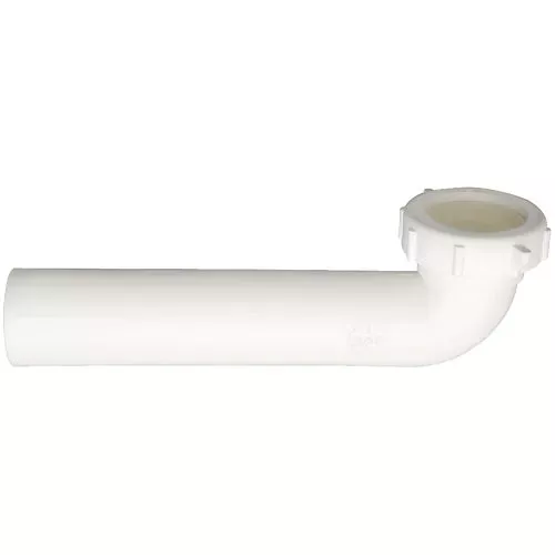 104wk-white-plastic-slip-joint-waste-arm 104WK White Plastic Slip-Joint Waste Arm