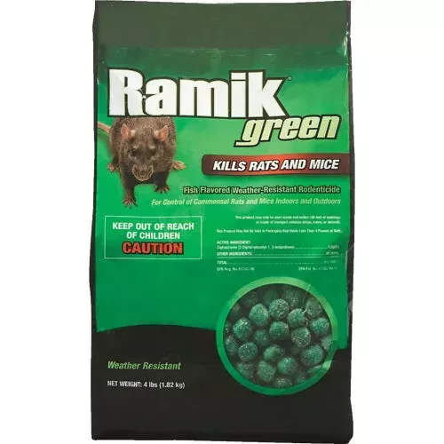 116336 Ramik Green Rat And Mouse Poison Nuggets