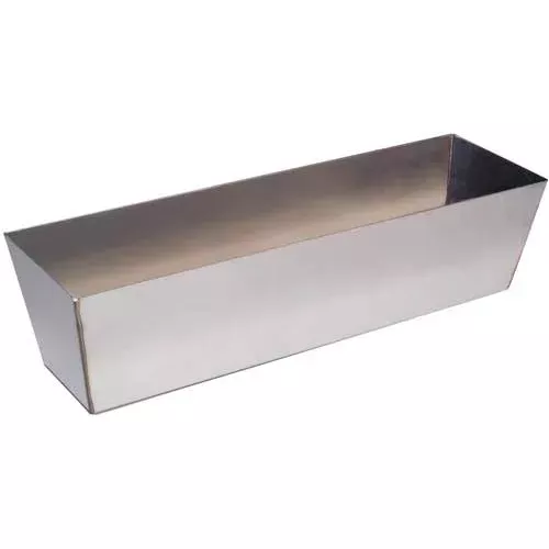 12" Heli Arc Stainless Steel Mud Pan
