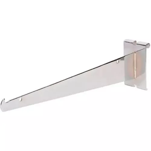 12" Shelf Bracket - Chrome - Pkg Qty 48