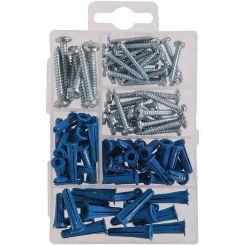 130201-hillman-screw-anchor-kit 130201 Hillman Screw and Anchor Kit