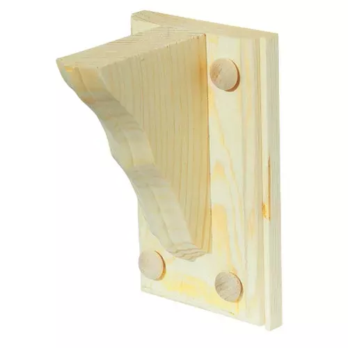 1353-twb-1001-waddell-shelf-bracket-with-backplate 1353/TWB-1001 Waddell Shelf Bracket With Backplate
