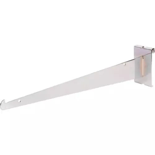 14" Shelf Bracket - Chrome - Pkg Qty 48