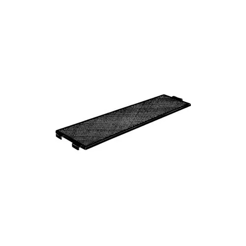 14x45-1/4 Black Half Shelf - Min Qty 4 - Pkg Qty 4