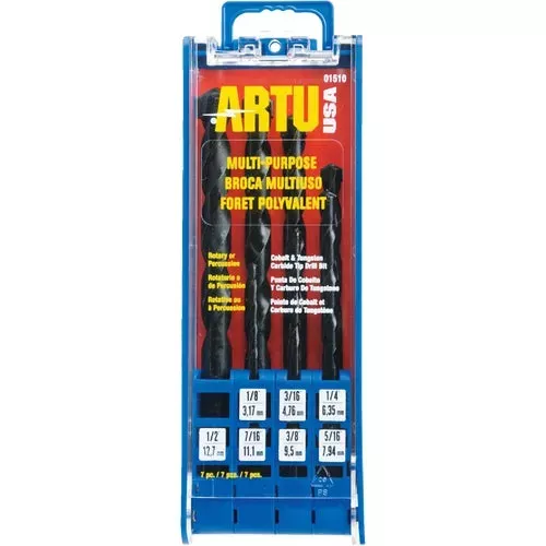 1510-artu-7-piece-multi-purpose-drill-bit-set 1510 ARTU 7-Piece Multi-Purpose Drill Bit Set