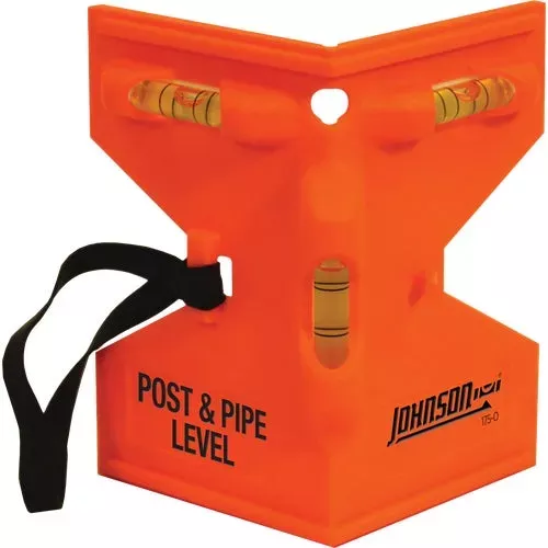 175-o-johnson-level-glo-orange-post-level 175-O Johnson Level Glo-Orange Post Level