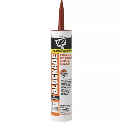 18858-dap-blockade-fire-rated-intumescent-sealant 18858 DAP BLOCKADE Fire-Rated Intumescent Sealant