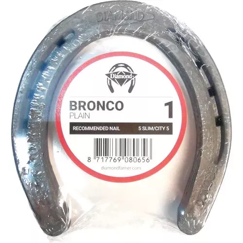 1plainpr-diamond-plain-bronco-horseshoe 1PLAINPR Diamond Plain Bronco Horseshoe