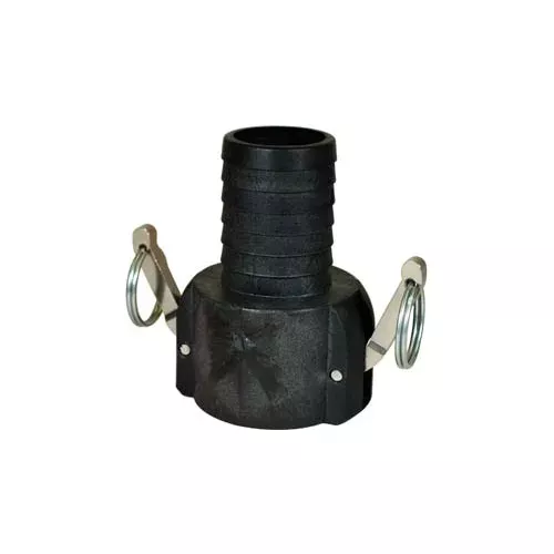 2-c-polypropylene-cam-groove-coupler-x-hose-shank 2" C Polypropylene Cam and Groove Coupler x Hose Shank