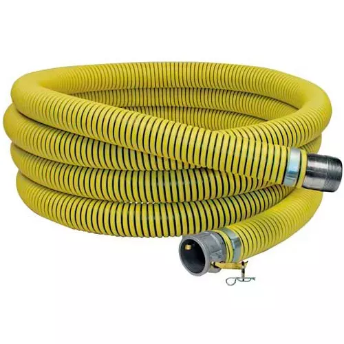 2-x-20-fertilizer-solution-suction-discharge-hose-assembly-w-cam-lock-king-nippl 2" x 20' Fertilizer Solution Suction / Discharge Hose Assembly w/Cam Lock and King Nipple