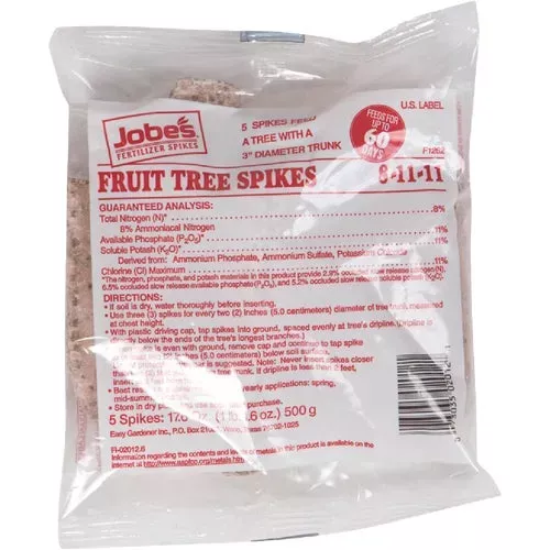 2012-jobe-s-fruit-tree-fertilizer-stakes 2012 Jobe's Fruit Tree Fertilizer Stakes