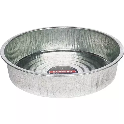 2168-behrens-galvanized-utility-pan 2168 Behrens Galvanized Utility Pan