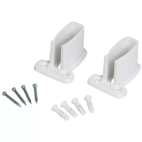 2178200 Closetmaid White Wire Shelf Wall Bracket