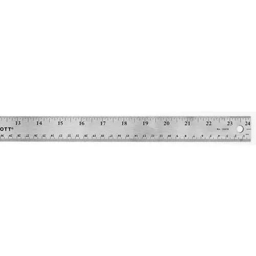 24-stainless-steel-ruler-pkg-qty-24 24" Stainless Steel Ruler - Pkg Qty 24