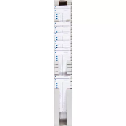 25-capacity-adjustable-time-card-rack 25 Capacity Adjustable Time Card Rack