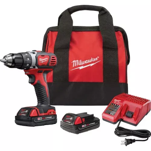 2606-22ct-milwaukee-m18-18-v-compact-cordless-drill-kit 2606-22CT Milwaukee M18 18 V. Compact Cordless Drill Kit
