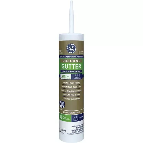 2823398-ge-100-silicone-gutter-sealant 2823398 GE 100% Silicone Gutter Sealant