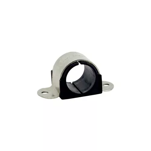 3-4-pipe-stainless-steel-omega-cushion-clamp-pkg-qty-25 3/4" Pipe Stainless Steel Omega Cushion Clamp - Pkg Qty 25