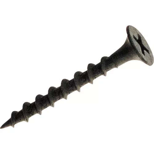 312cdws1m-grip-rite-coarse-thread-black-phosphate-drywall-screw 312CDWS1M Grip-Rite Coarse Thread Black Phosphate Drywall Screw