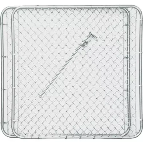 328403a-midwest-air-tech-double-drive-chain-link-gate 328403A Midwest Air Tech Double Drive Chain Link Gate