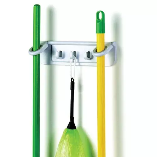 33300-spectrum-mop-broom-long-handle-tool-rack 33300 Spectrum Mop & Broom Long Handle Tool Rack