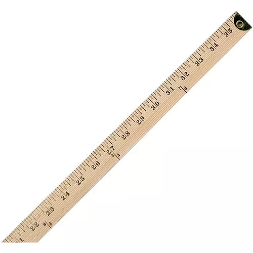 36-metal-edges-yardstick-pkg-qty-24 36" Metal Edges Yardstick - Pkg Qty 24