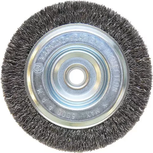 36063-vortec-crimped-bench-grinder-wire-wheel 36063 Vortec Crimped Bench Grinder Wire Wheel