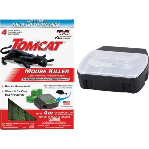 371110-tomcat-mouse-killer-iii-refillable-mouse-bait-station 371110 Tomcat Mouse Killer III Refillable Mouse Bait Station