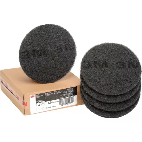 3m-12-stripping-pad-black-5-per-case 3M™ 12" Stripping Pad, Black, 5 Per Case
