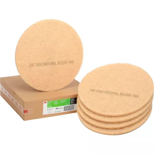 3m-20-burnishing-pad-tan-5-per-case 3M 20" Burnishing Pad, Tan, 5 Per Case