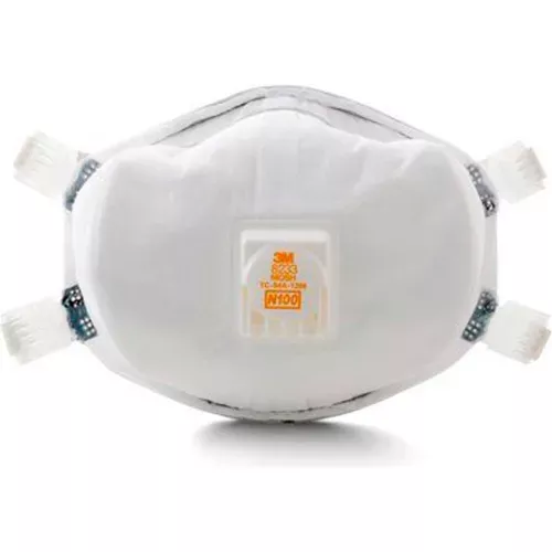 3m-8233-n100-disposable-particulate-respirator-1-each 3M™ 8233 N100 Disposable Particulate Respirator, 1 Each