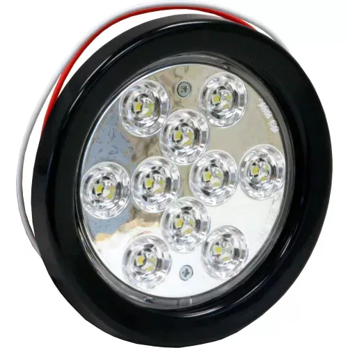 4-round-10-led-clear-backup-light-5624310 4" Round 10 LED Clear Backup Light - 5624310