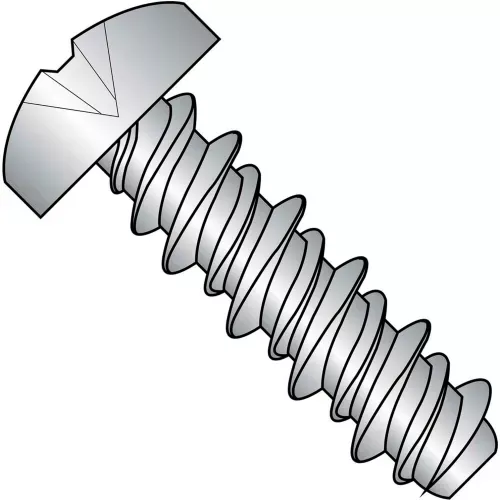 4-x-1-2-3hd-phillips-pan-high-low-screw-fully-threaded-410-stainless-steel-pkg-1 #4 x 1/2 #3HD Phillips Pan High Low Screw Fully Threaded 410 Stainless Steel - Pkg of 10000