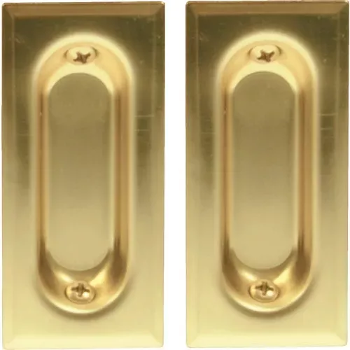 40-3PPK2 Johnson Hardware Rectangular Flush Pocket Door Pull