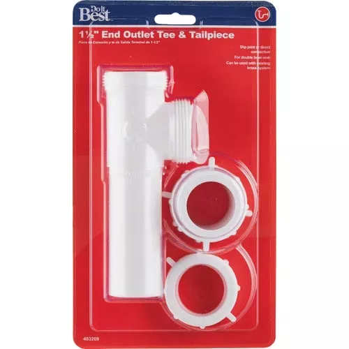 403209-do-it-plastic-end-outlet-tee-tailpiece 403209 Do it Plastic End Outlet Tee And Tailpiece