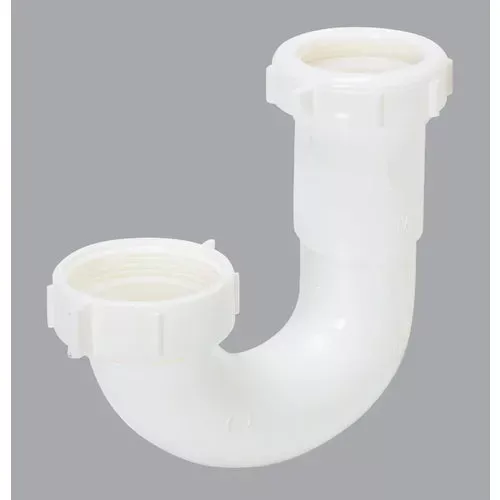 403799-do-it-best-plastic-j-bend-with-adapter 403799 Do it Best Plastic J-Bend With Adapter