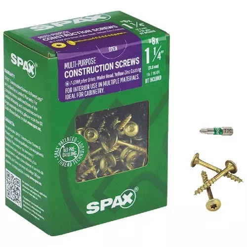 4281020400324-spax-interior-washer-head-multi-material-construction-screw 4281020400324 Spax Interior Washer Head Multi-Material Construction Screw