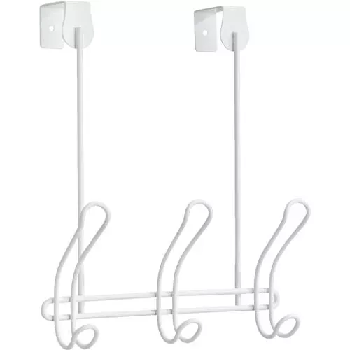 44002-idesign-classico-over-door-hook-rail 44002 iDesign Classico Over-The-Door Hook Rail