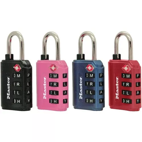 4691dwd-master-lock-word-combination-luggage-lock-tsa-accepted 4691DWD Master Lock WORD Combination Luggage Lock (TSA-Accepted)