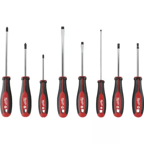 48-22-2708-milwaukee-8-piece-screwdriver-set-w-ecx 48-22-2708 Milwaukee 8-Piece Screwdriver Set w/ECX