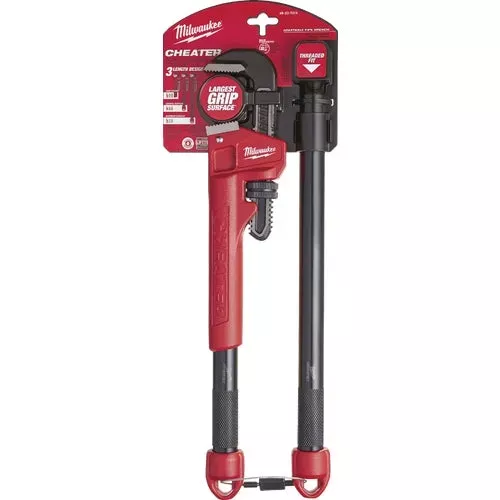 48-22-7314-milwaukee-cheater-pipe-wrench 48-22-7314 Milwaukee Cheater Pipe Wrench