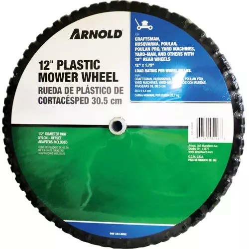 490-324-0002-arnold-12-in-plastic-mower-wheel 490-324-0002 Arnold 12 In. Plastic Mower Wheel