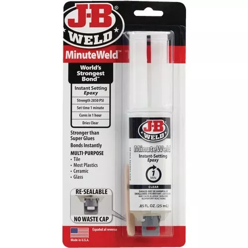 50101 J-B Weld MinuteWeld Epoxy